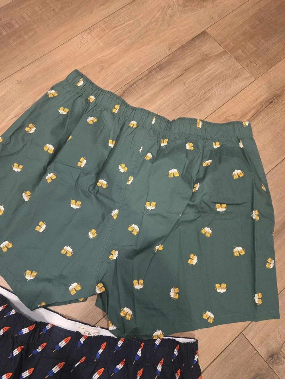 J.Crew Men’s XL Boxer Shorts – 100% Cotton 2 Piece NEW